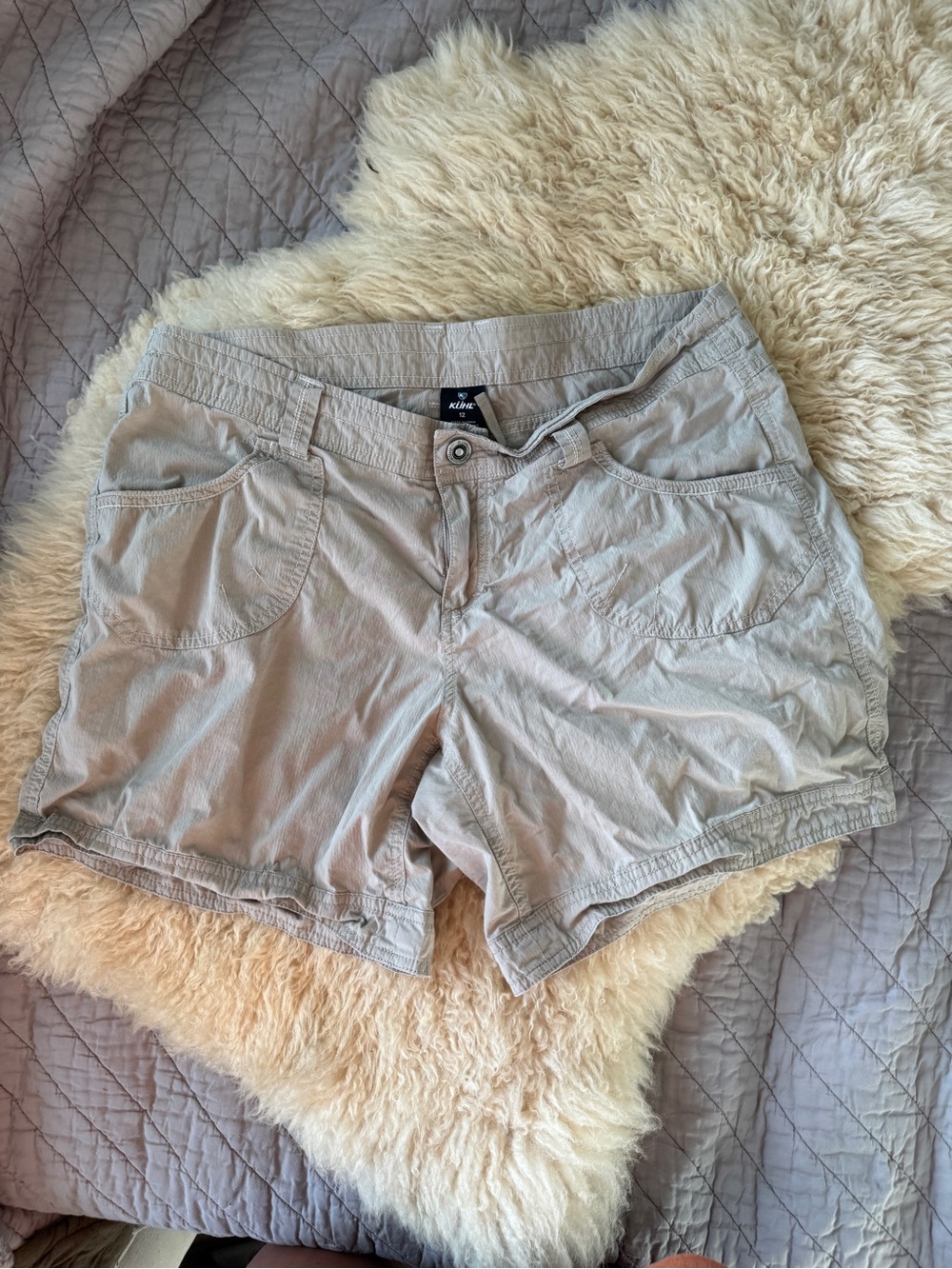 Women's Kuhl Khaki Colored Shorts